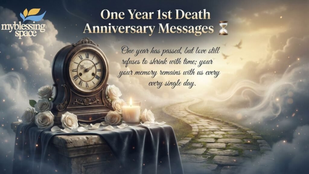 1st Death Anniversary Messages
