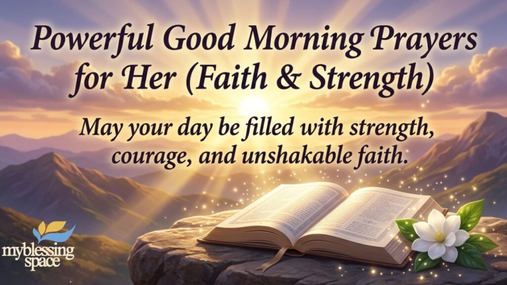 Morning Prayers for Her