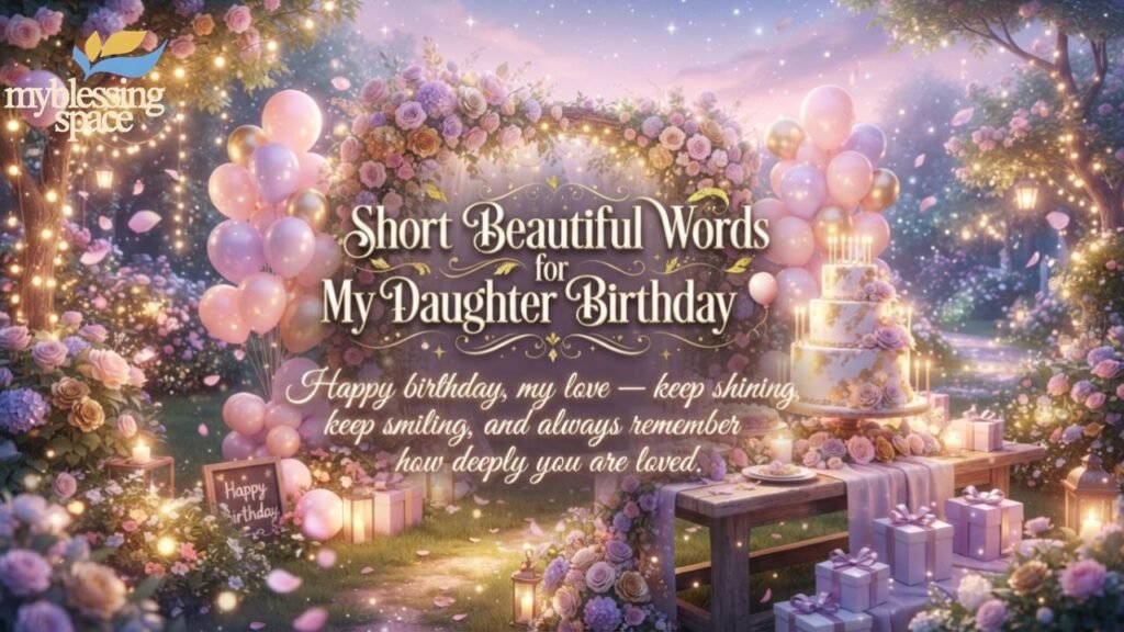 Beautiful Words for My Daughter