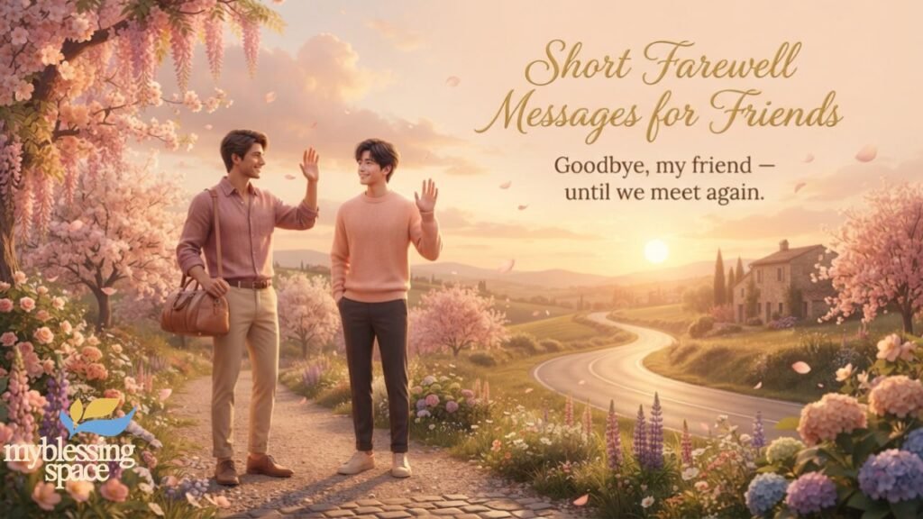Farewell Messages for Friends