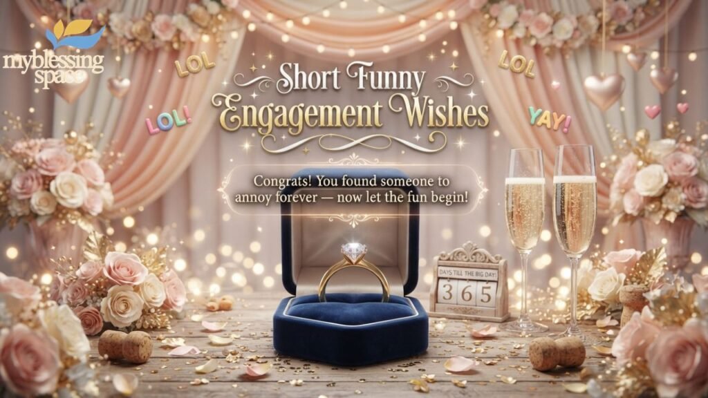Funny Engagement Wishes