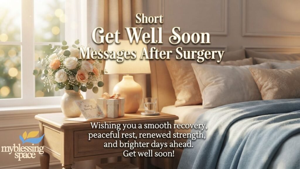 Get Well Soon Messages After Surgery