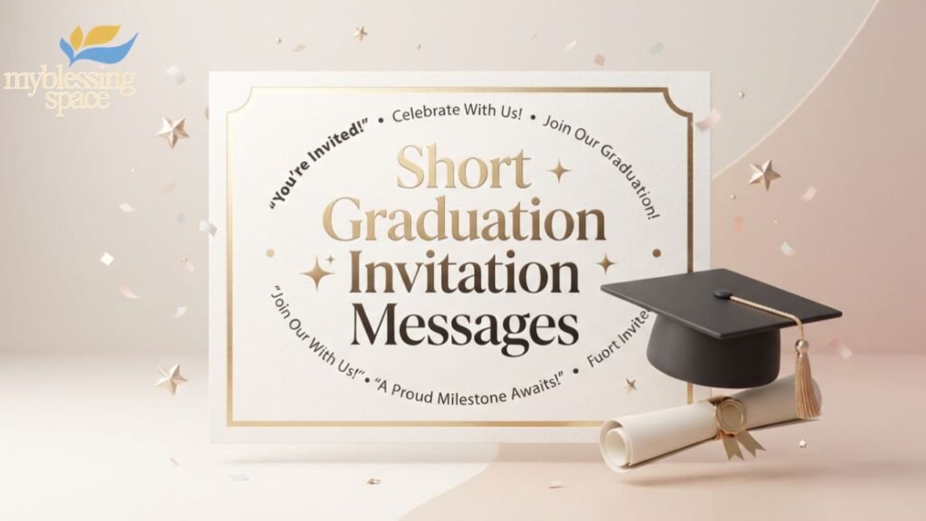 Graduation Invitation Messages