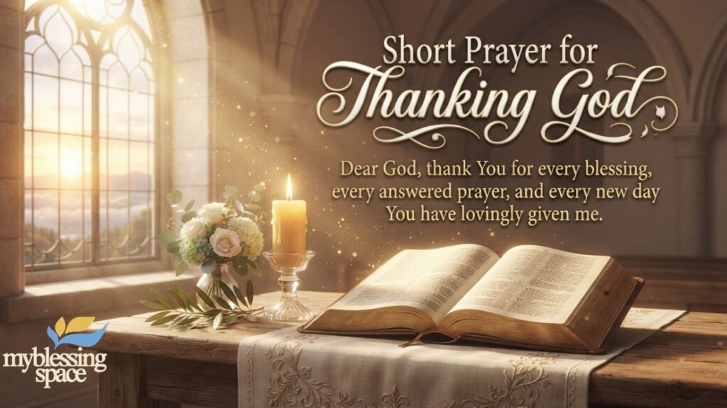 Thank You Messages to God for All the Blessings