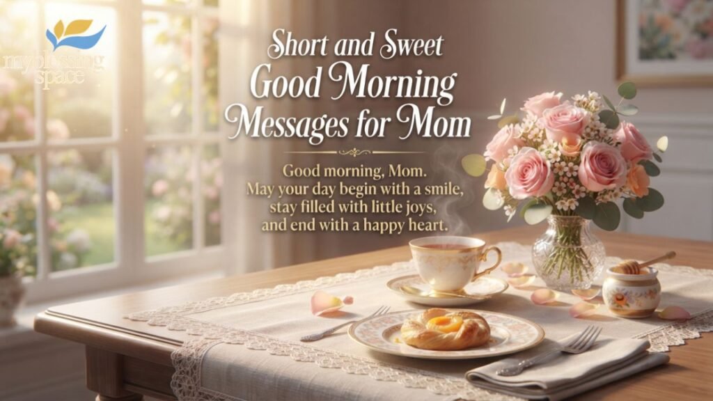 Good Morning Messages for Mom
