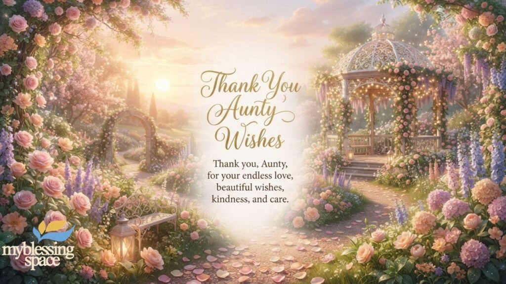 Thank You Messages for Aunt