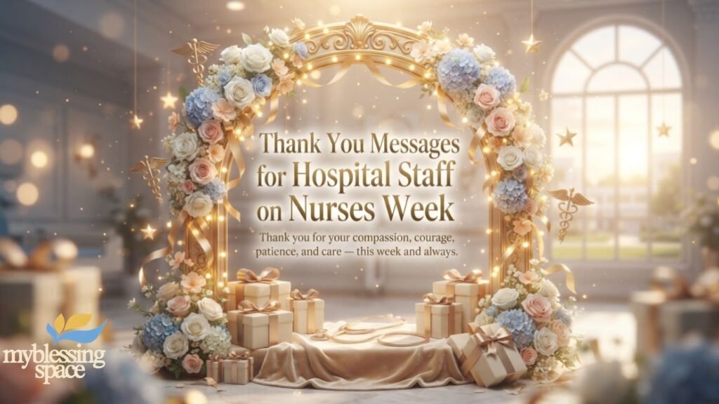 Thank You Messages for Hospital Staff