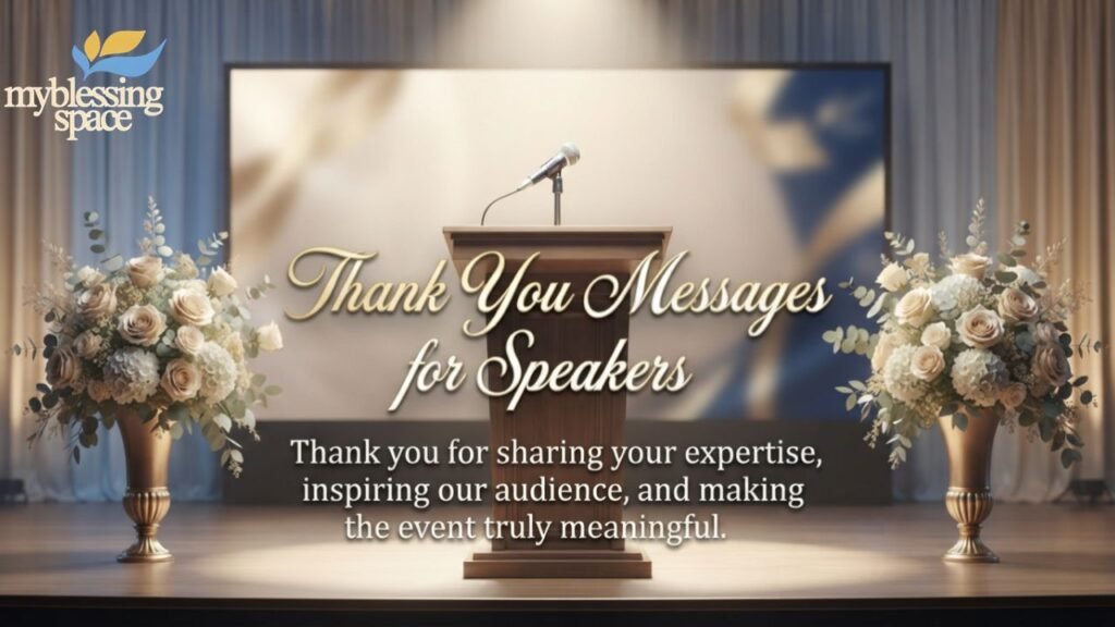 Thank You Messages for a Successful Event