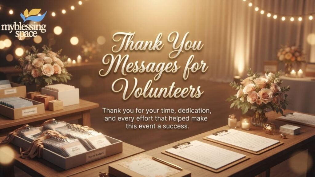 Thank You Messages for a Successful Event