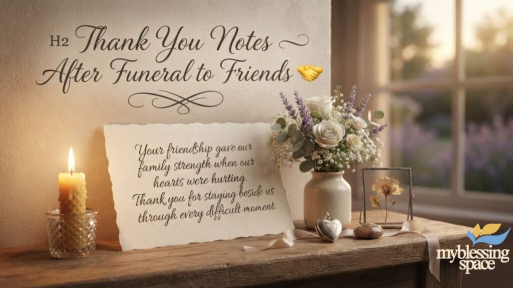 Funeral Thank You Message