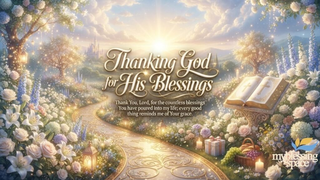 Thank You Messages to God for All the Blessings