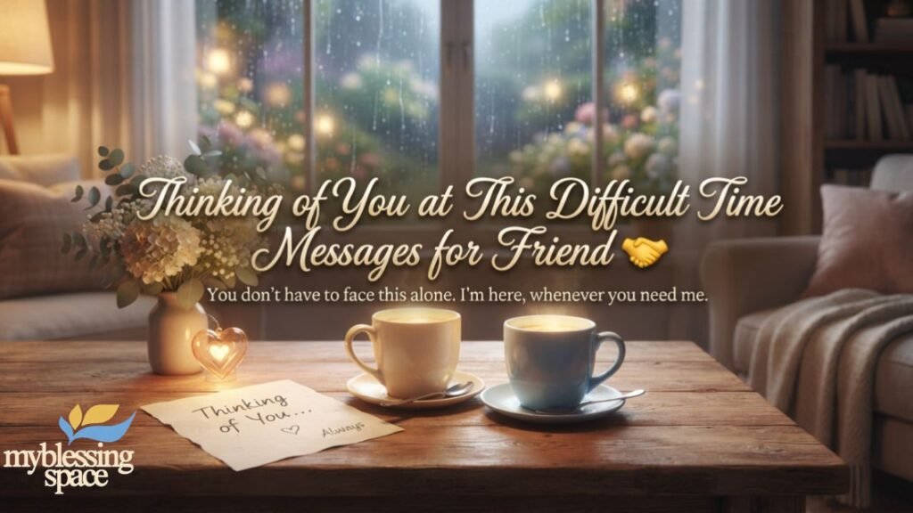Thinking of You at This Difficult Time Messages