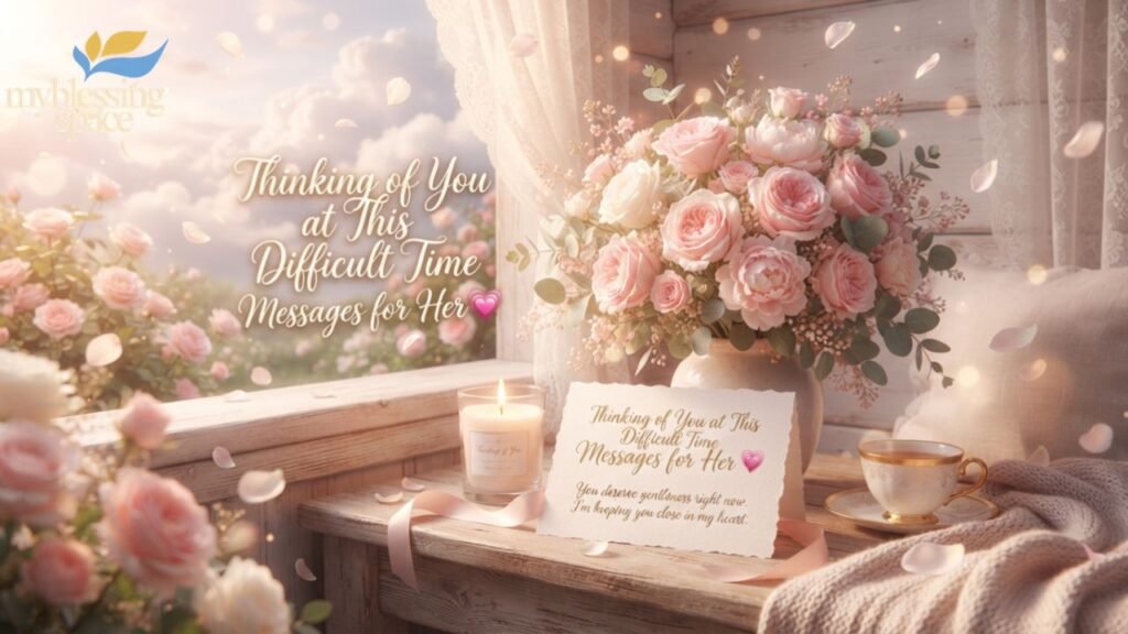 Thinking of You at This Difficult Time Messages