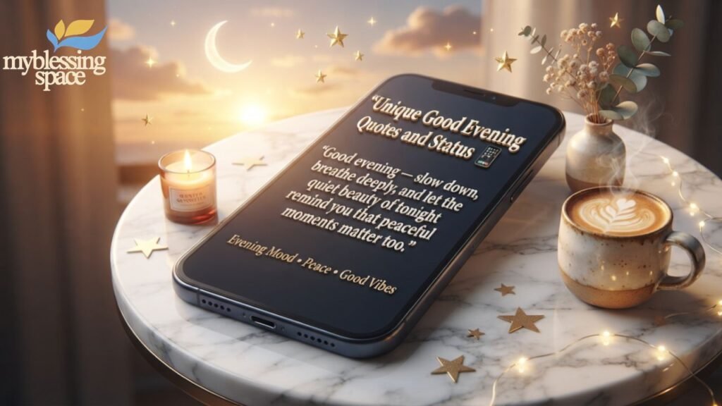Unique Good Evening Messages
