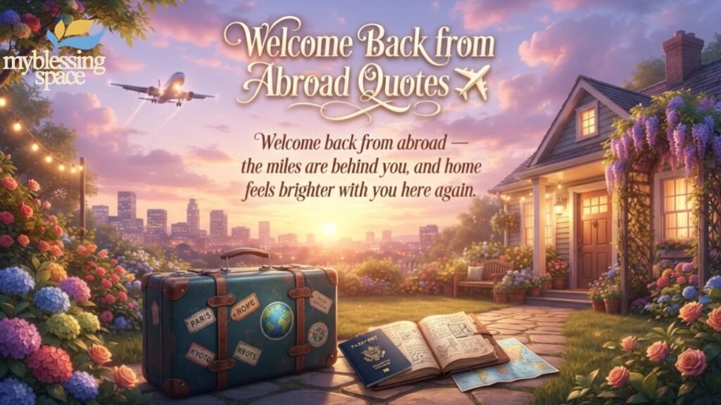 Welcome Back Messages for Friends