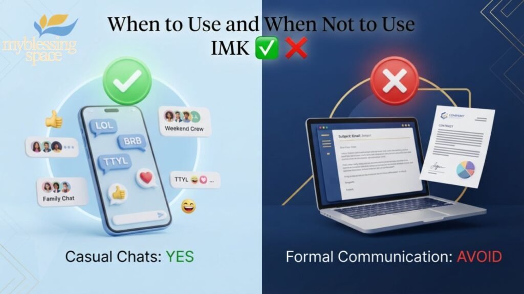 IMK Meaning in Text