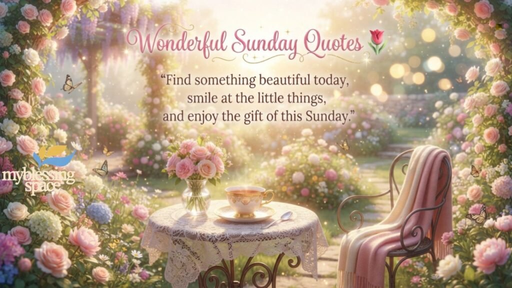 Sunday Motivational Message