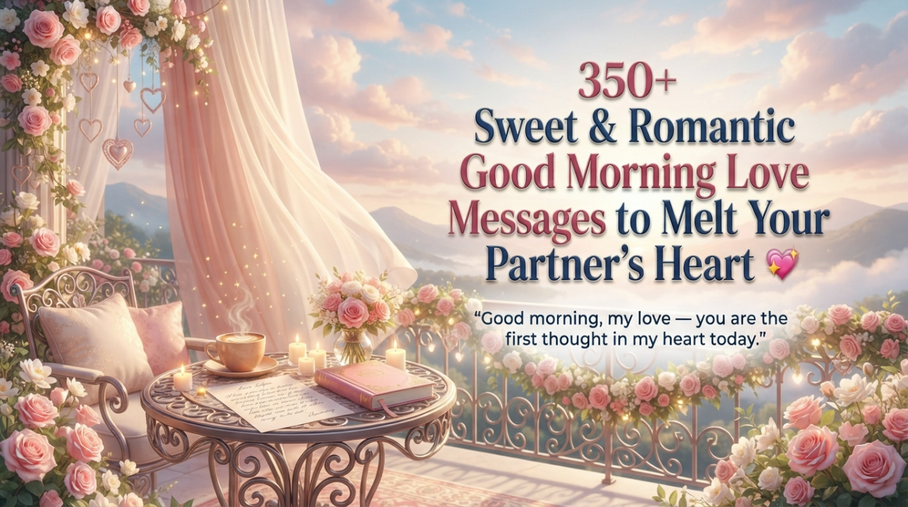 Good Morning Love Messages