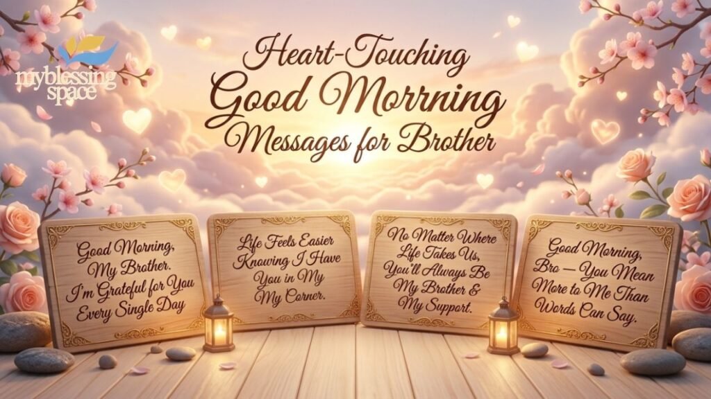 Good Morning Brother Messages