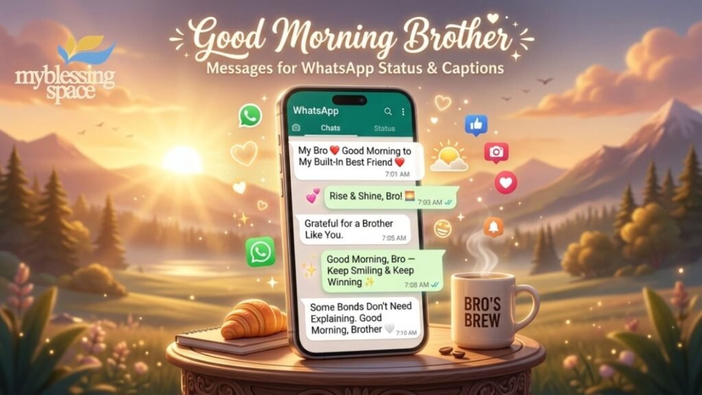 Good Morning Brother Messages