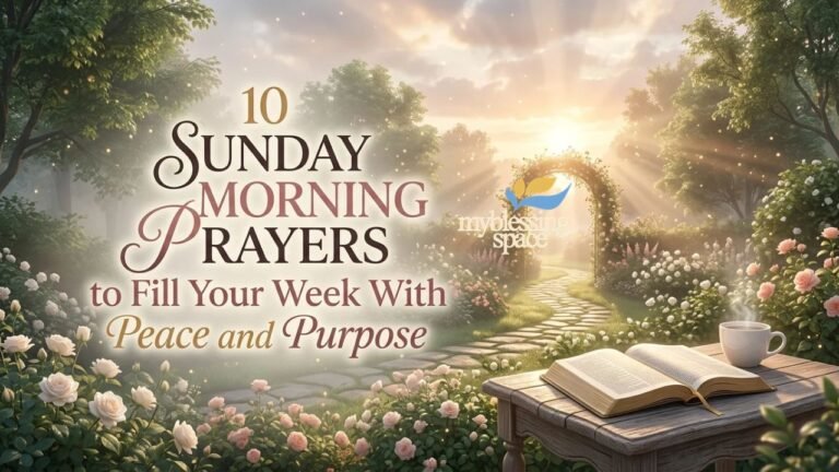 Sunday Morning Prayers