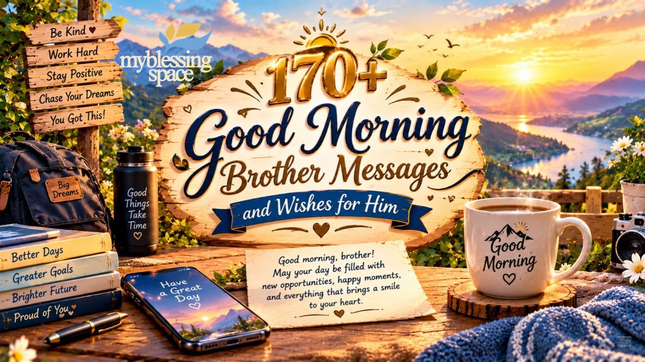 Good Morning Brother Messages and Wishes