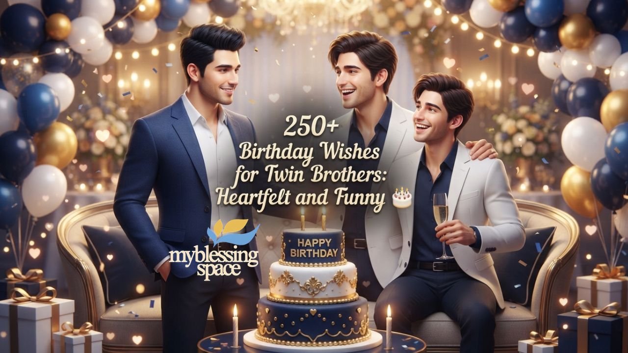Birthday Wishes for Twin Brothers