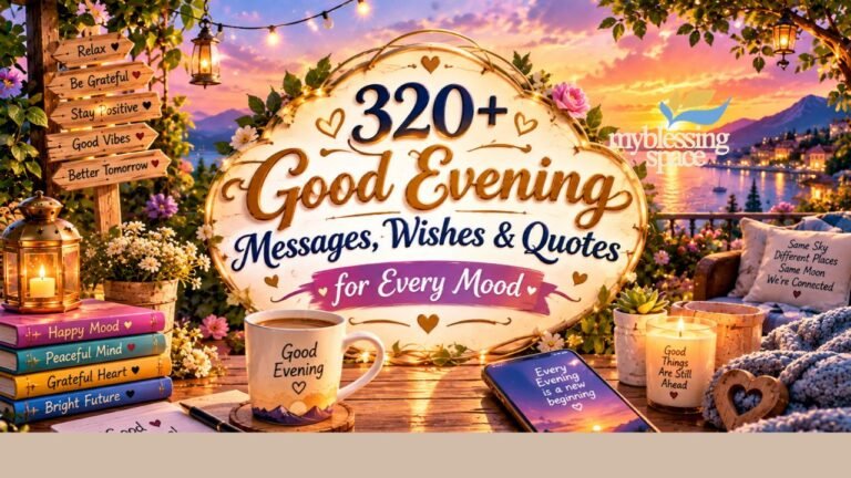Good Evening Messages Wishes & Quotes