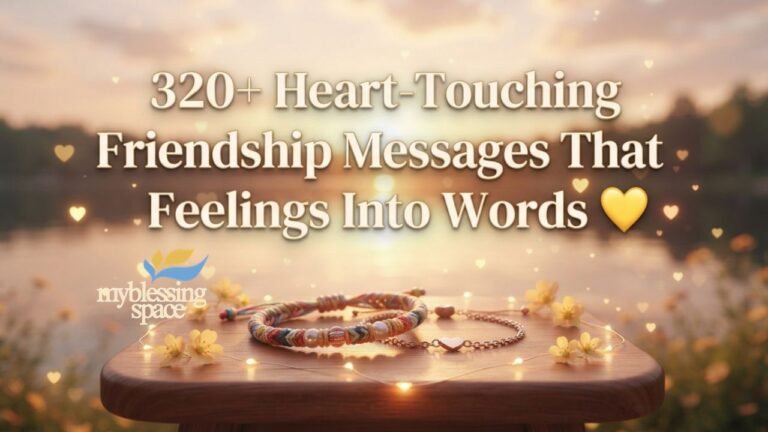 Heart Touching Friendship Message