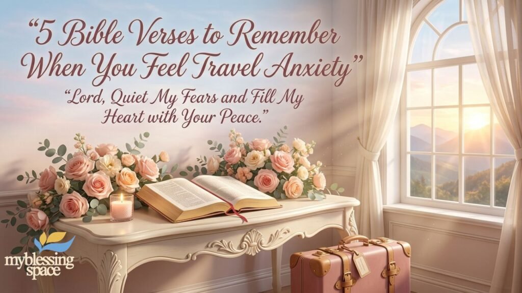 5 Bible Verses to Remember When You Feel Travel Anxiety
