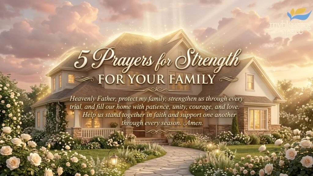 5 Prayers for Strength for Your Family