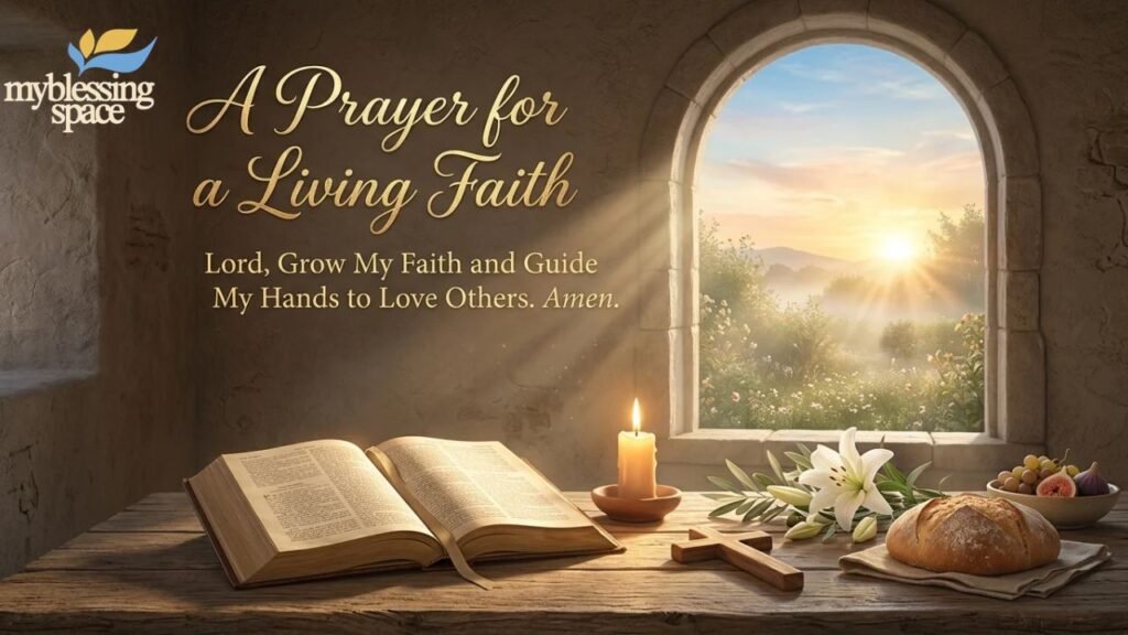 A Prayer for a Living Faith