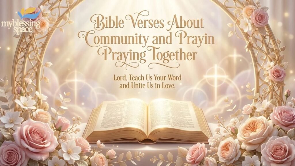 Bible Verses About Community and Praying Together