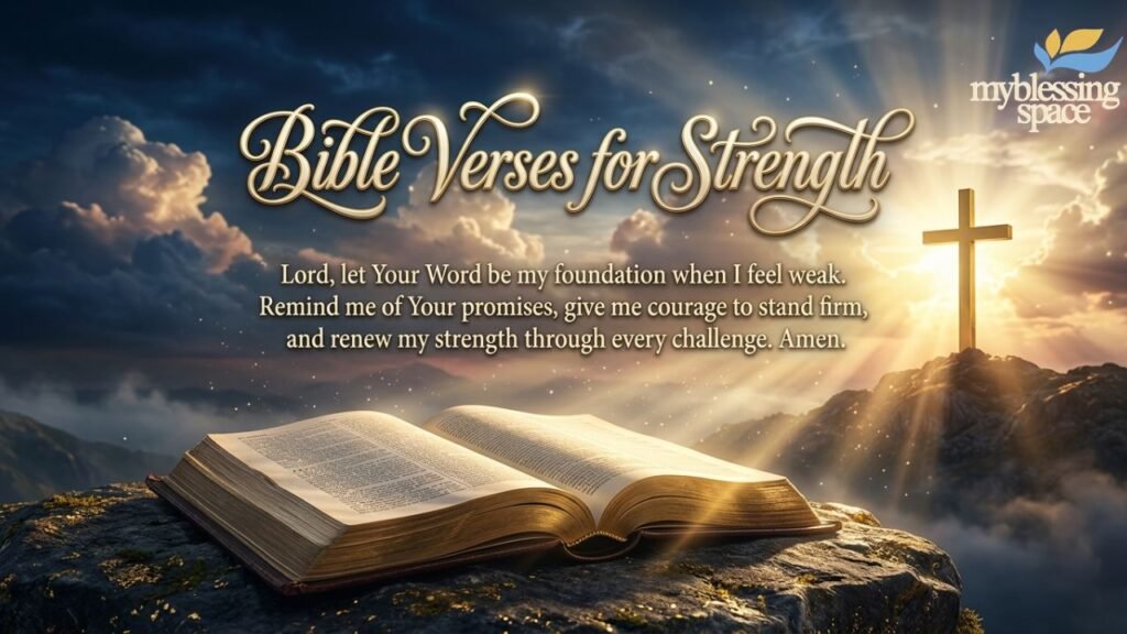 Bible Verses for Strength
