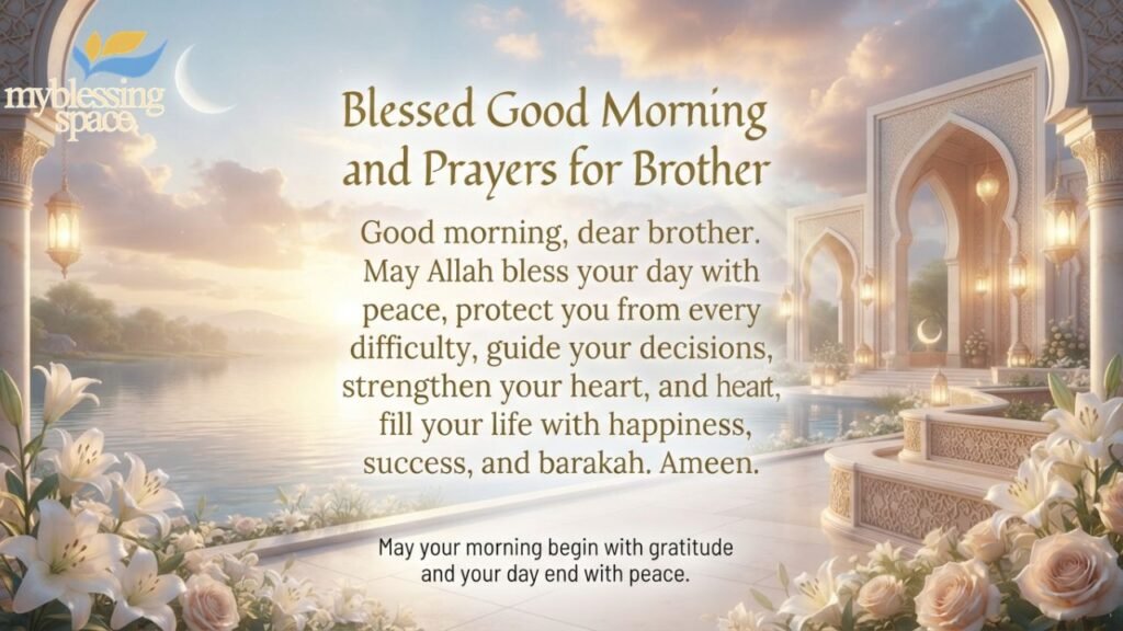 Good Morning Brother Messages and Wishes