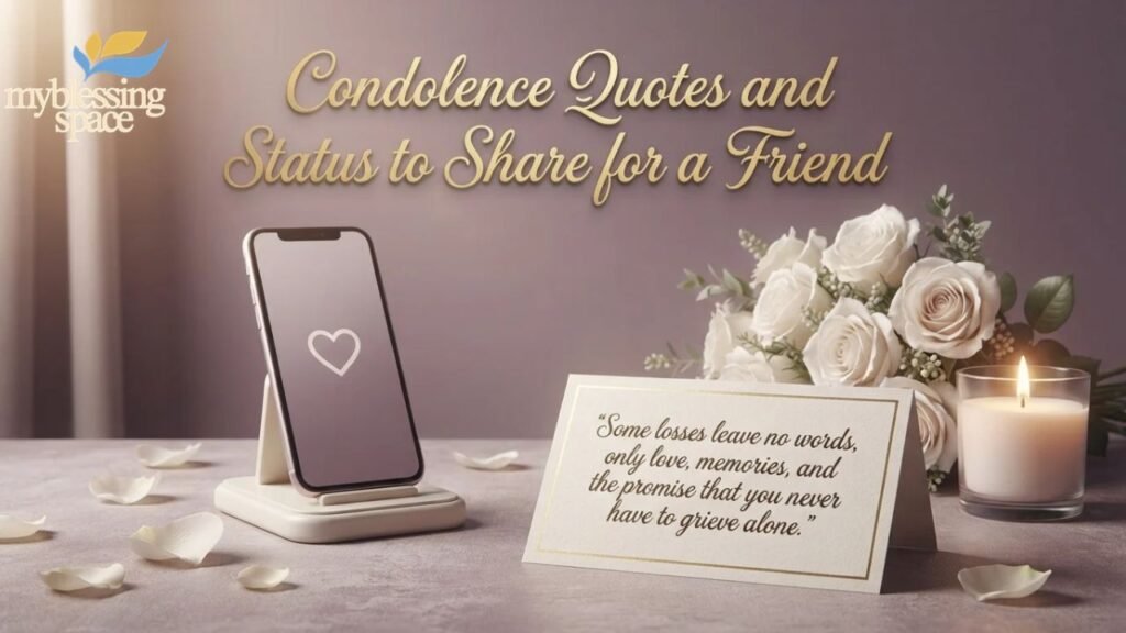 Condolence Messages to a Friend