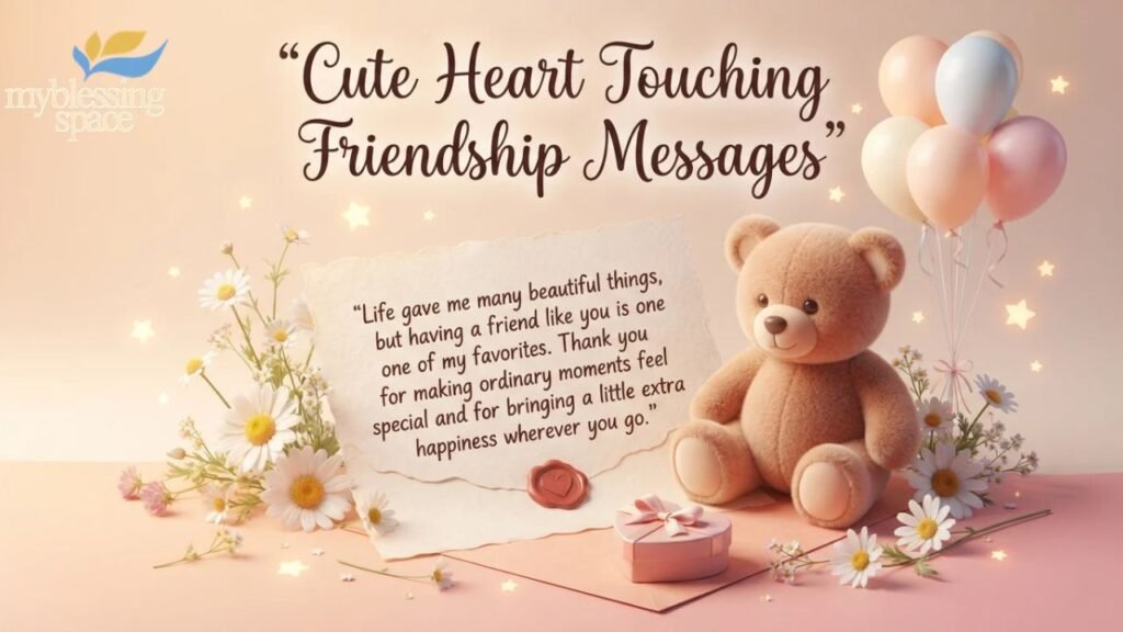 Heart Touching Friendship Message
