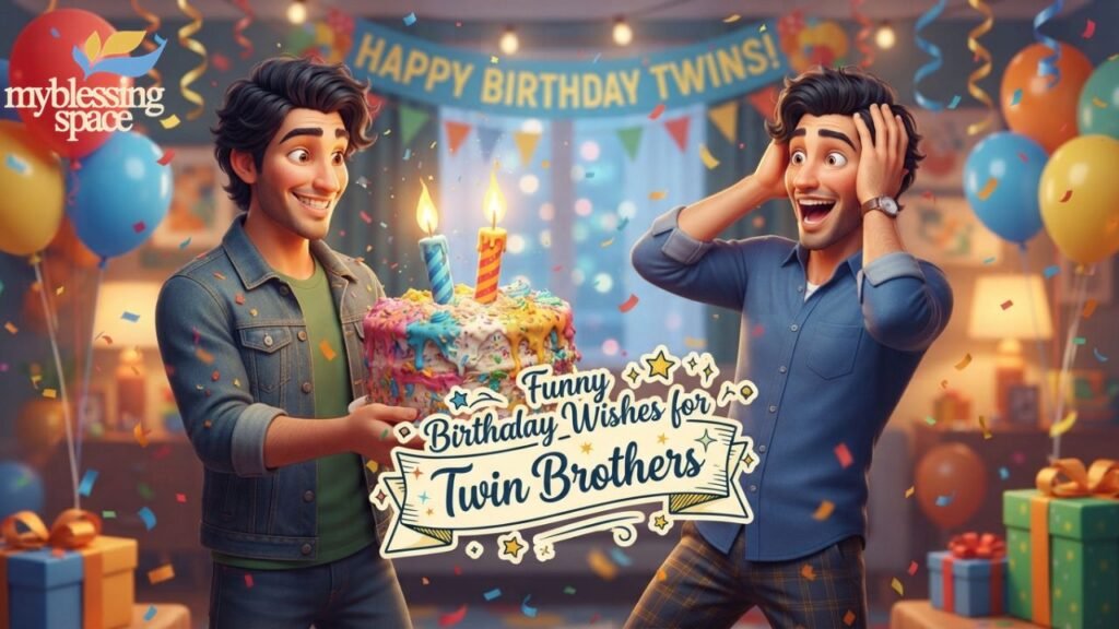 Birthday Wishes for Twin Brothers
