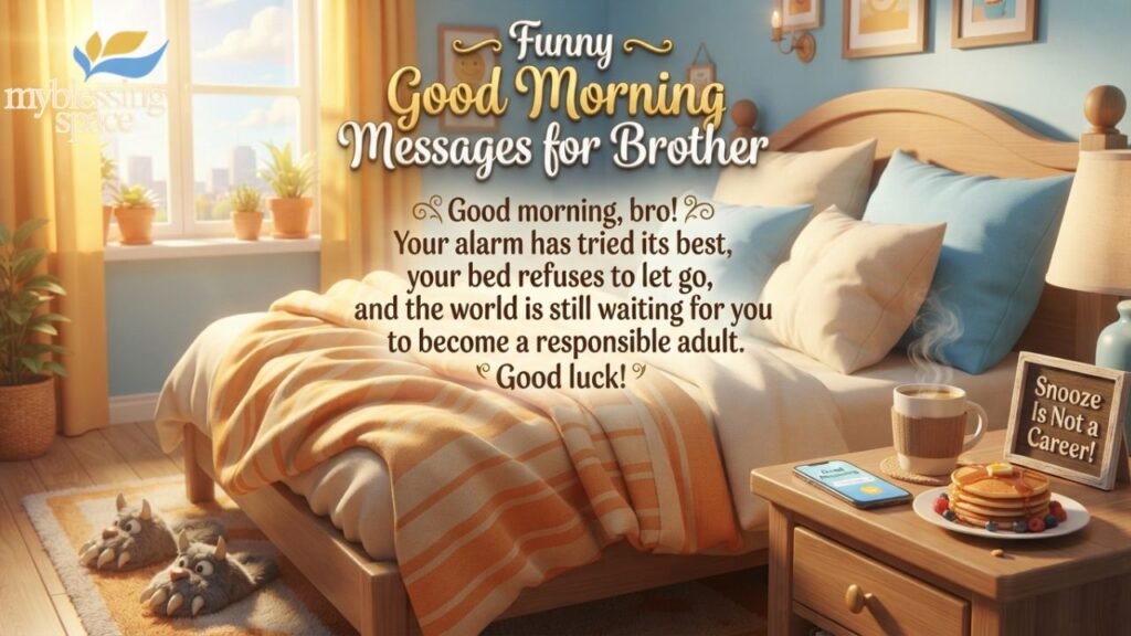 Good Morning Brother Messages and Wishes