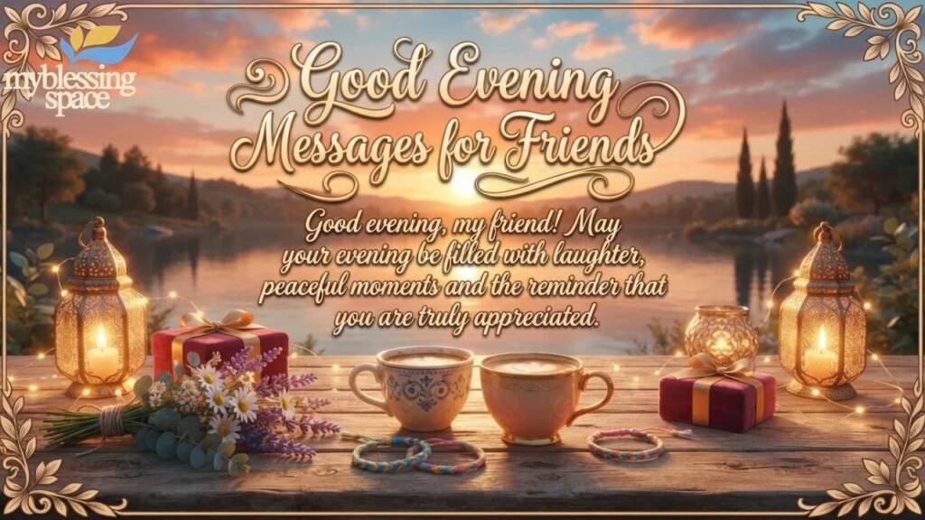 Good Evening Messages Wishes & Quotes