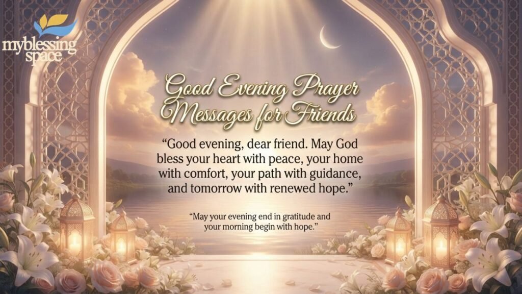 Good Evening Messages for Friends That Feel Real