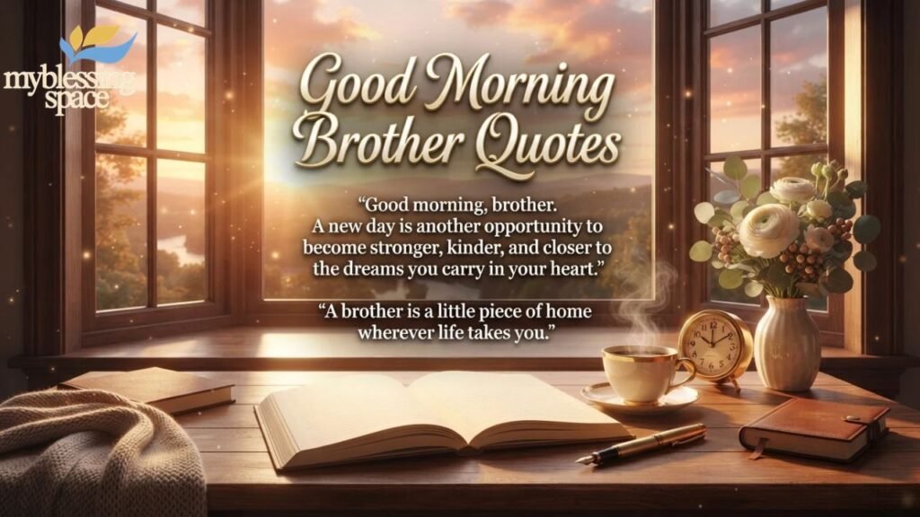Good Morning Brother Messages and Wishes