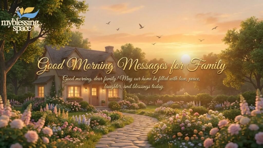 Good Morning Messages for Family