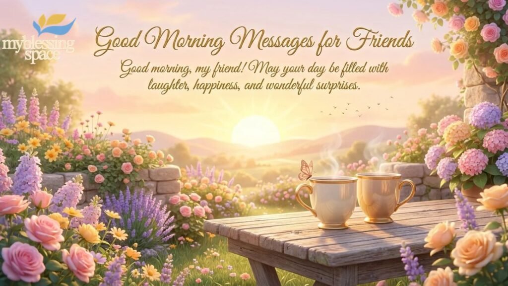Good Morning Messages for Friends