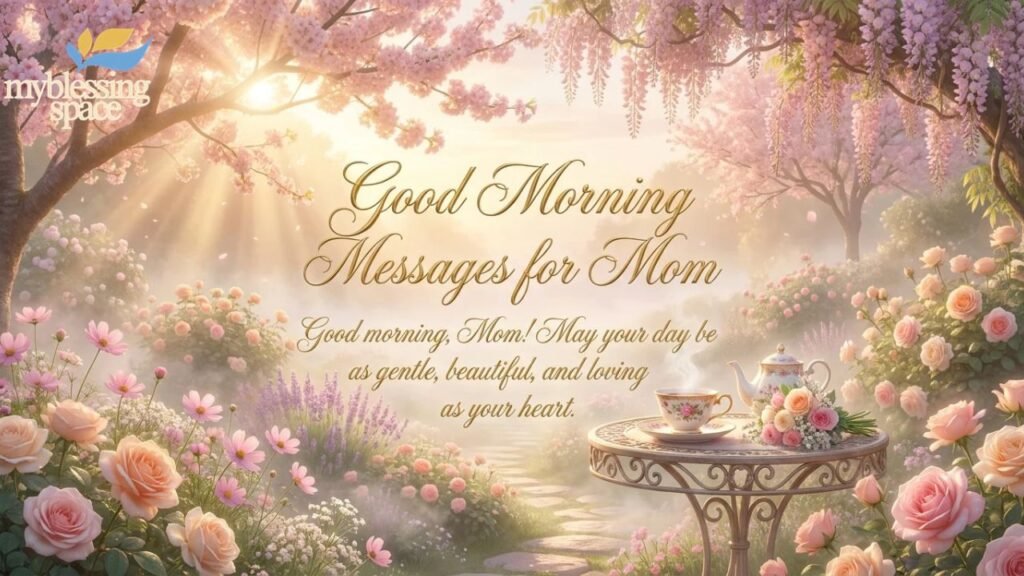 Good Morning Messages for Mom