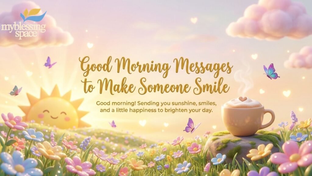 Good Morning Messages to Make Someone Smile