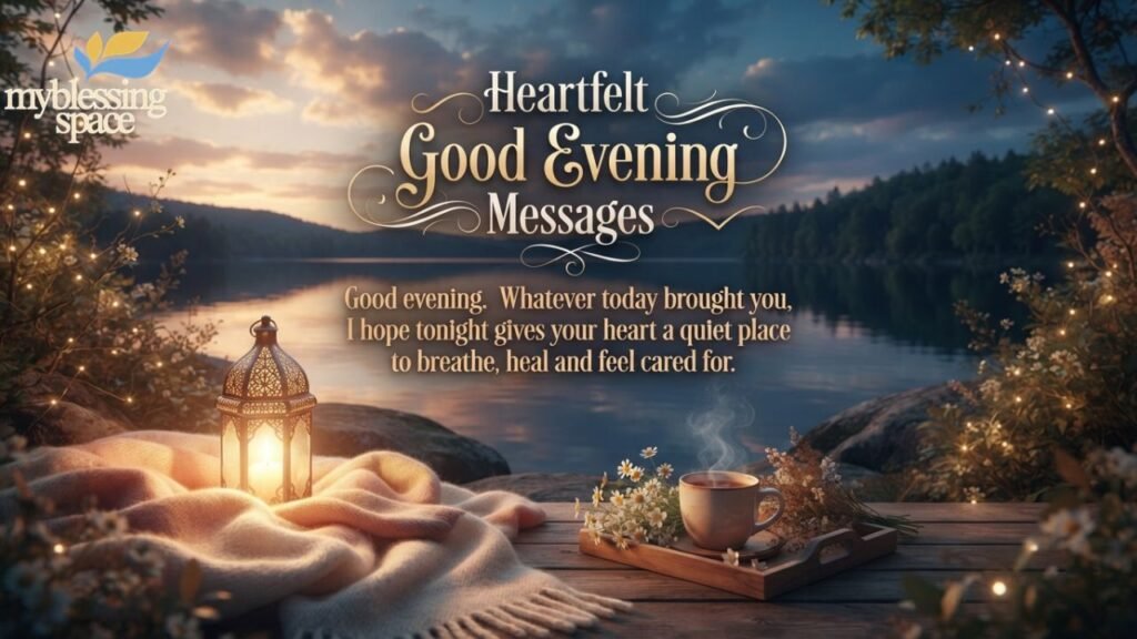 Good Evening Messages Wishes & Quotes