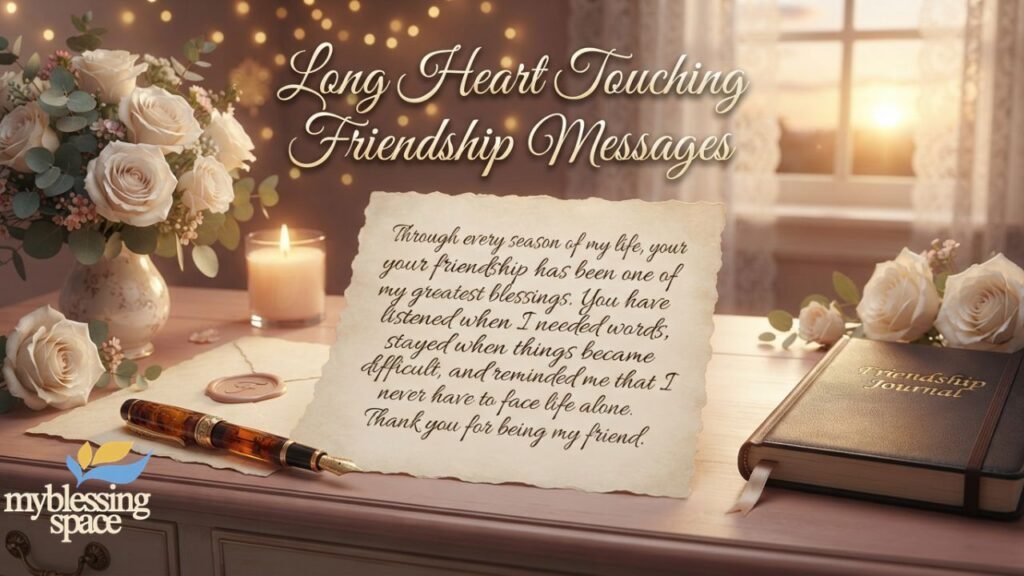 Heart Touching Friendship Message