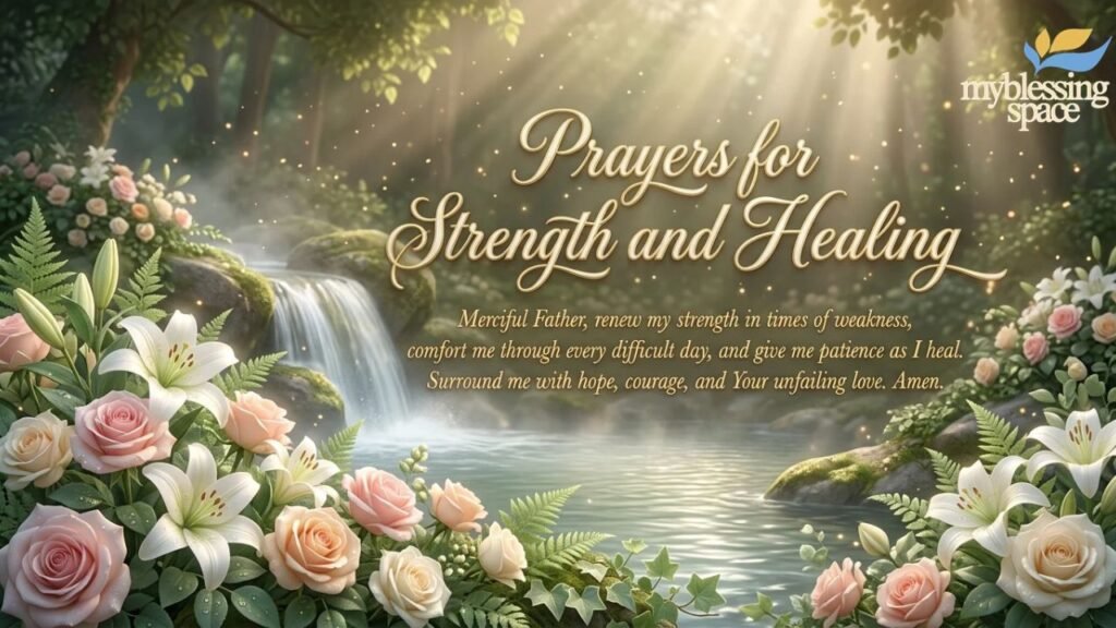 Prayers for Strength and Healing