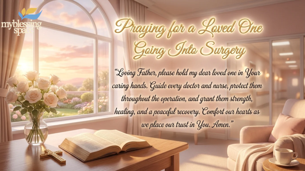 Praying When Your Loved One Is Going Into Surgery
